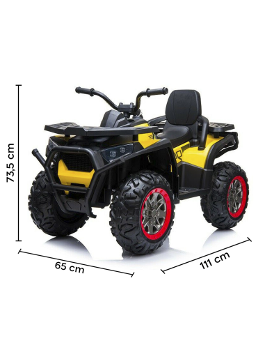 LT898 Quad eléctrico ATV 2.0 para niños con MP3...