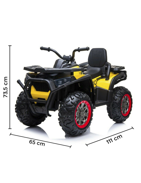 LT898 Quad eléctrico ATV 2.0 para niños con MP3 y 4 amortiguadores