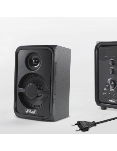 Altavoces para ordenador 2.1 con subwoofer...