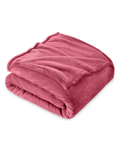 Manta lisa para cama matrimonial Barcellona...