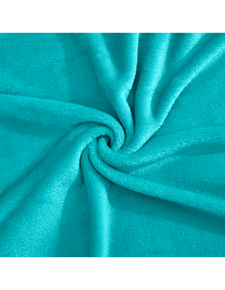 Manta lisa para cama matrimonial Barcellona 210x240 Manta de felpa muy suave