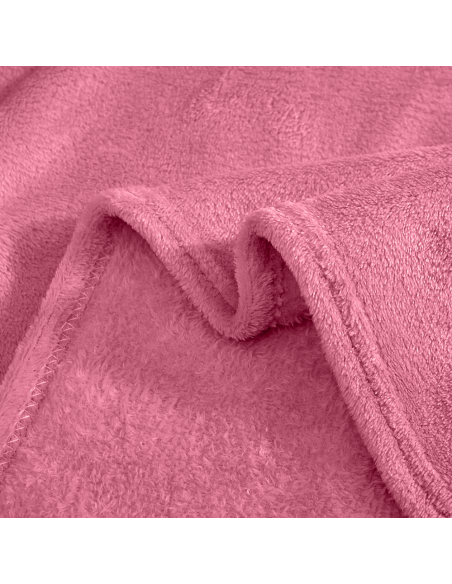 Manta lisa para cama matrimonial Barcellona 210x240 Manta de felpa muy suave