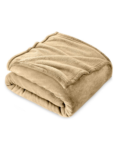 Manta lisa para cama matrimonial Barcellona...