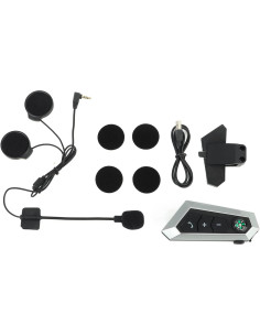 Kit llamada inalámbrica para casco de moto con... 2