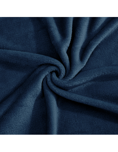 Manta felpa color liso cama individual...