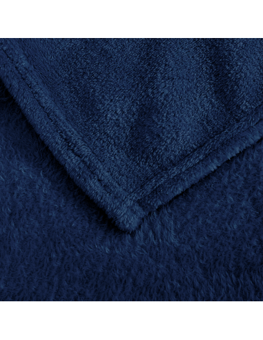 Manta felpa color liso cama individual...