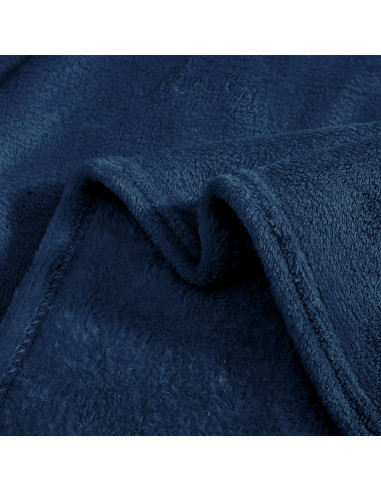 Manta felpa color liso cama individual...