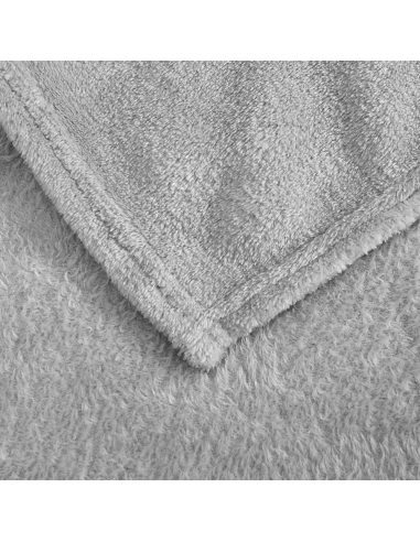 Manta felpa color liso cama individual...