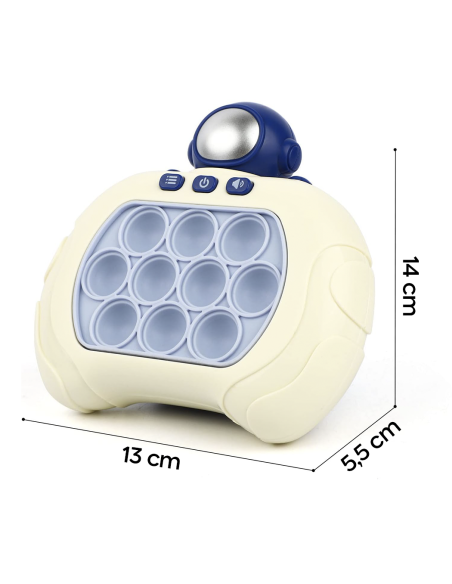 Juguete electrónico Pop-it Push para niños 3+ consola de juego sensorial