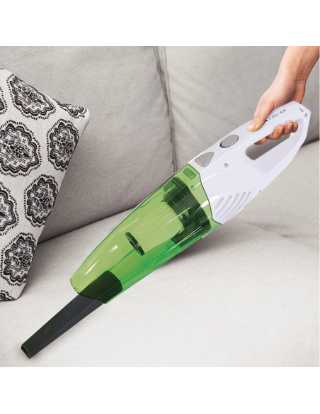 Escoba eléctrica 2 en 1 JORDAN aspiradora sin bolsa 800W con filtro HEPA