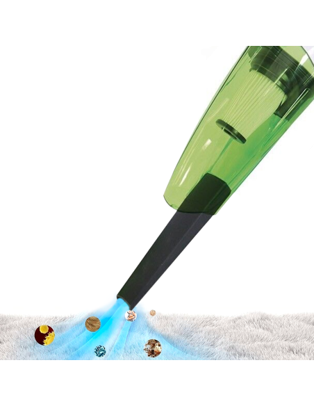 Escoba eléctrica 2 en 1 JORDAN aspiradora sin bolsa 800W con filtro HEPA