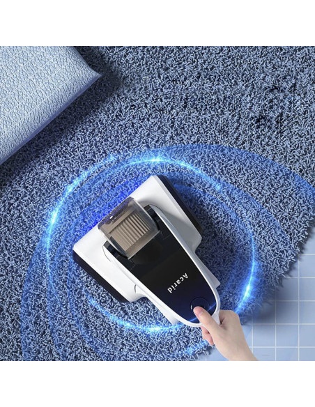 Aspiradora inalámbrica recargable para colchones antiacaros y esterilizadora