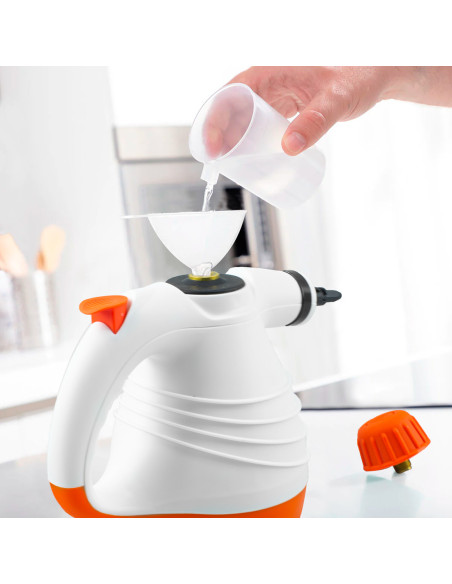 Limpiador a Vapor Eléctrico 400ml JCP-302 Multifunción 9 en 1 Vaporizador 1050W