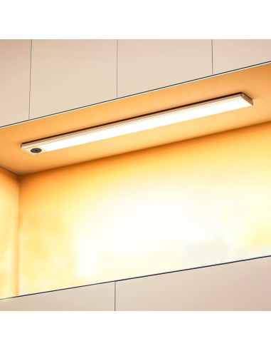 Tira LED Bajo Armario Luz Natural 60cm...