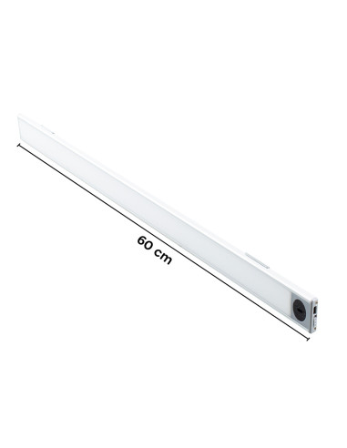 Tira LED Bajo Armario Luz Natural 60cm...