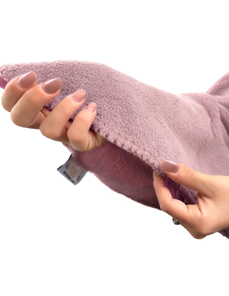 Mantilla con cordón para mujer suave y cálida para invierno en casa, talla única