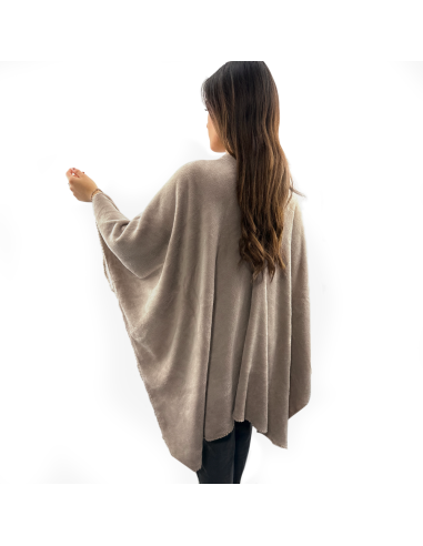 Mantilla con cordón para mujer suave y cálida...