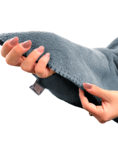 Mantilla con cordón para mujer suave y cálida...