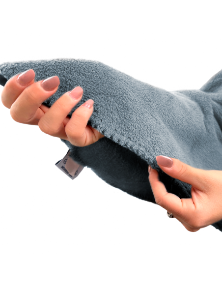 Mantilla con cordón para mujer suave y cálida para invierno en casa, talla única