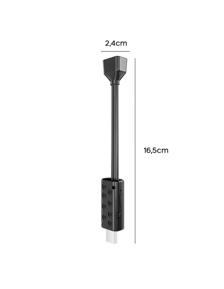 Mini Cámara Inalámbrica Portátil 4K HD Q-SX30  Control Remoto WiFi y APP