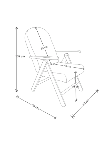 Sillón de Madera MASLEGNO AMALFI Sillón...