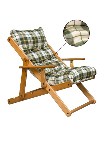 MAS011 Sillón de haya reclinable ArtLegno MAS...