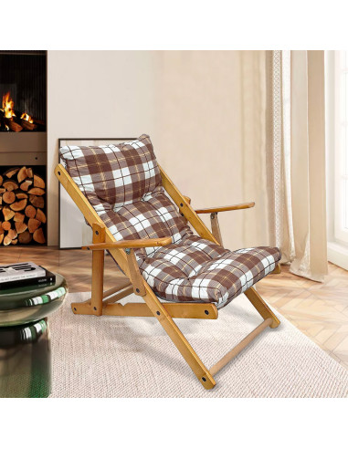 MAS011 Sillón de haya reclinable ArtLegno MAS...