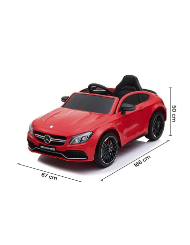 Coche Eléctrico para Niños Mercedes C63 LT896...