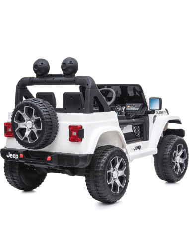 Jeep Wrangler niños 12V BIPOSTO control remoto...