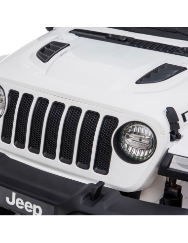 Jeep Wrangler niños 12V BIPOSTO control remoto...