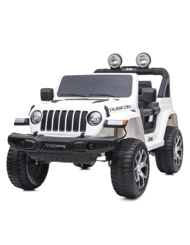 Jeep Wrangler niños 12V BIPOSTO control remoto...