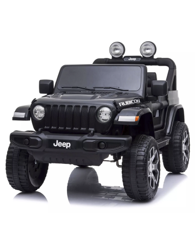 Jeep Wrangler niños 12V BIPOSTO control remoto...