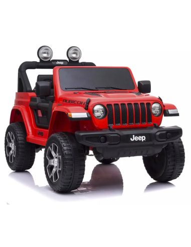 Jeep Wrangler niños 12V BIPOSTO control remoto...