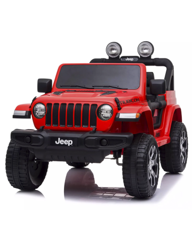 Jeep Wrangler niños 12V BIPOSTO control remoto...