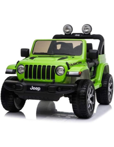 Jeep Wrangler niños 12V BIPOSTO control remoto...