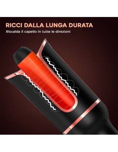 Plancha Rizadora Automática de Giro...