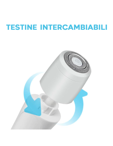 Depiladora 4 en 1 para Mujeres - Afeitadora Facial y Corporal Recargable