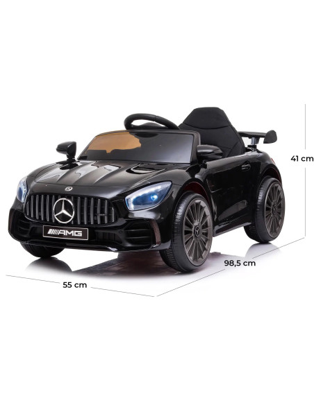 Coche Eléctrico para Niños LT915 Mercedes AMG GTR 12V Luces Sonidos Control remo