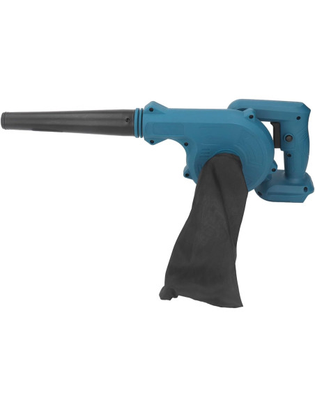 Soplador Aspirador a Batería Inalámbrico Recargable de 18V con Bolsa