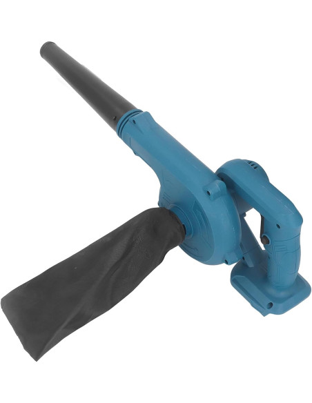 Soplador Aspirador a Batería Inalámbrico Recargable de 18V con Bolsa