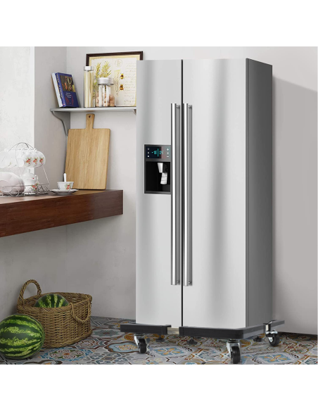 Carro base móvil y regulable para Lavadoras, secadoras o Frigoríficos Máx. 90KG