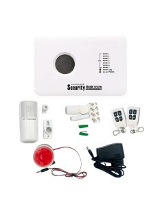 Kit de Alarma Antirrobo Doméstico Inalámbrico Control a través de APP GSM