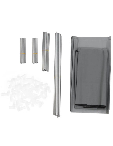 Zapatero Ahorra Espacio con 7 Estantes de Tela...