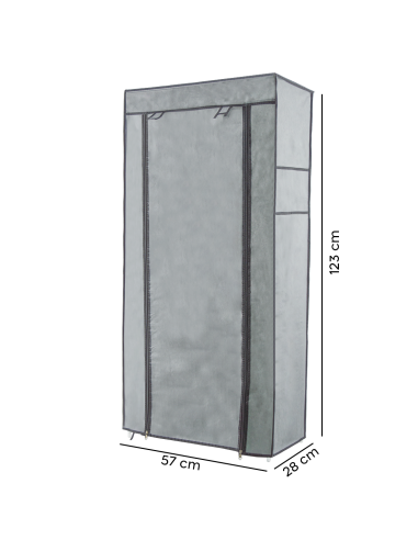 Zapatero Ahorra Espacio con 7 Estantes de Tela...