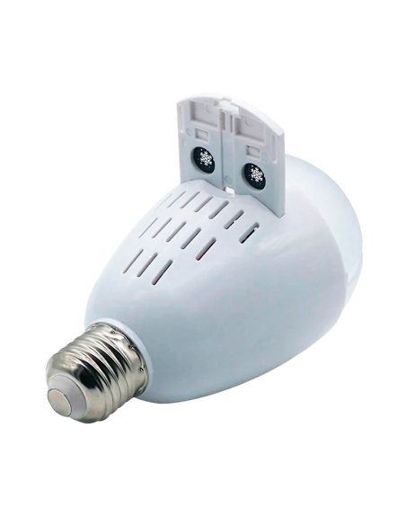 Bombilla LED RGB de 4W con proyección de imágenes en movimiento, casquillo E27