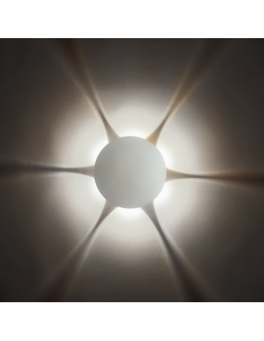 Aplique de Pared Redondo con 6 LED 18W...