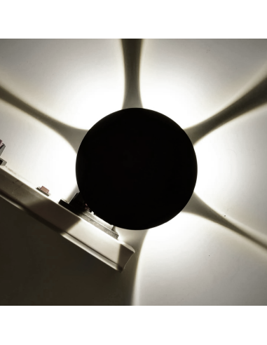 Aplique de Pared Redondo con 6 LED 18W...