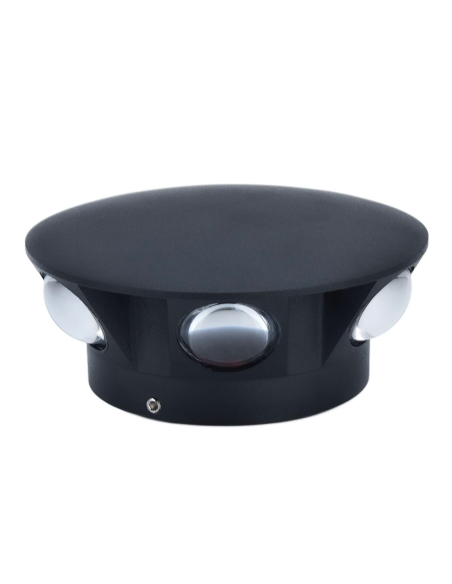 Aplique de Pared Redondo con 6 LED 18W Iluminación Interior Diseño Moderno