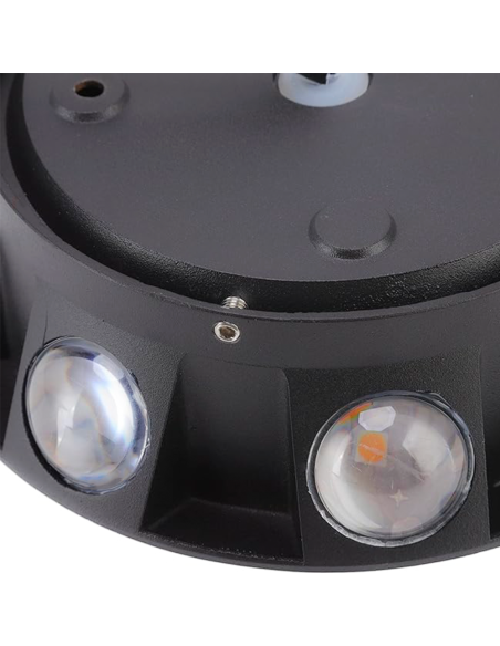 Aplique de Pared Redondo con 6 LED 18W Iluminación Interior Diseño Moderno