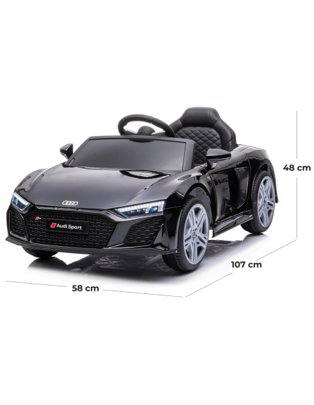 Coche Eléctrico para Niños Audi R8 Sport LT936 12V con Luces LED y Sonidos